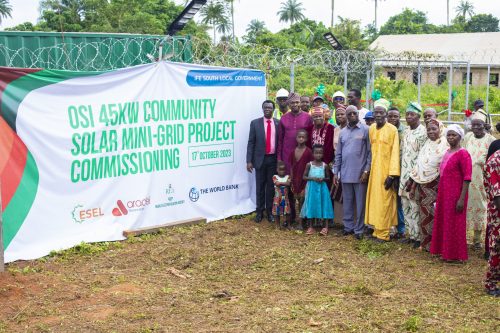 Aradel Solar Mini Grid Commissioning_ESG y